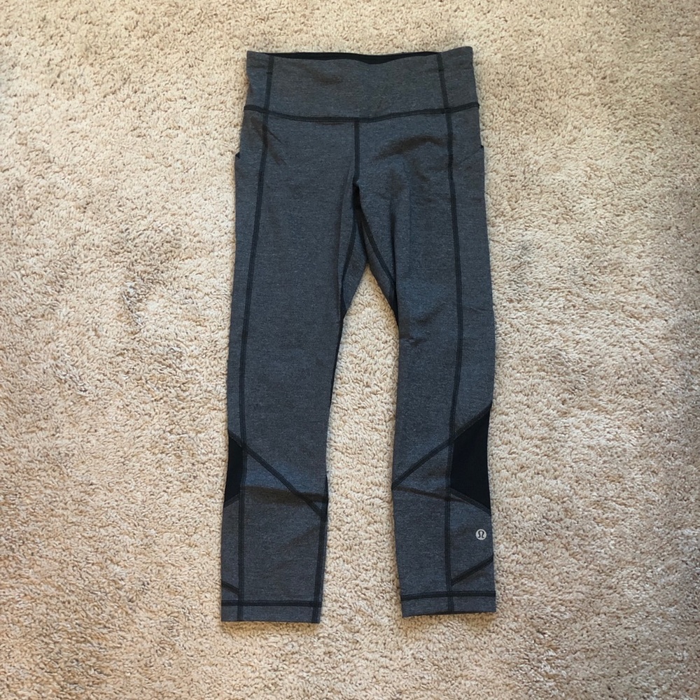 Lululemon pace rival crop - size 4